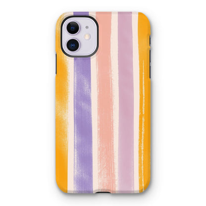 Painted Stripes Primavera Tough Phone Case