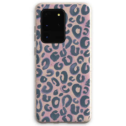 Painted Leopard in Pastel Eco Phone Case