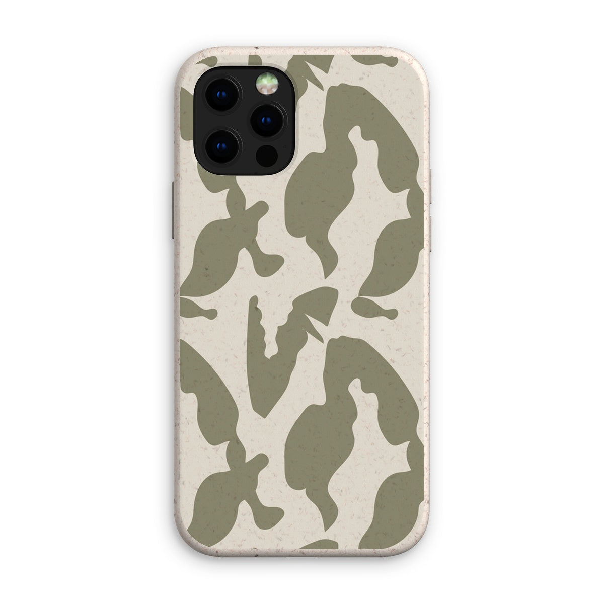 Organic Silhouettes in Sage Eco Phone Case