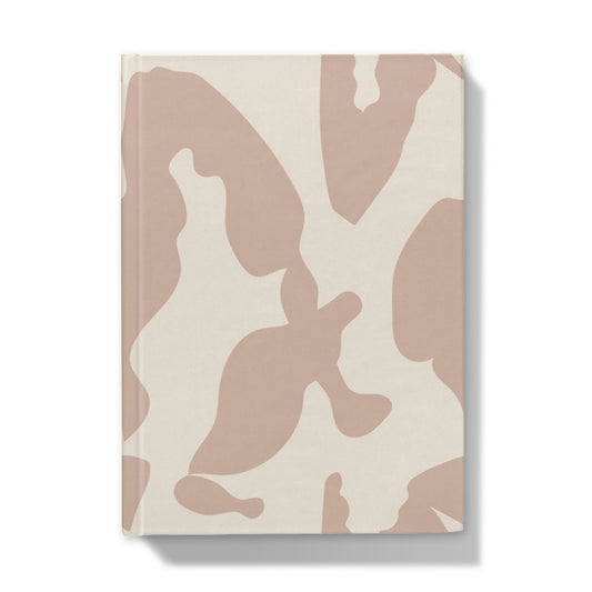 Organic Silhouettes in Rose Hardback Journal