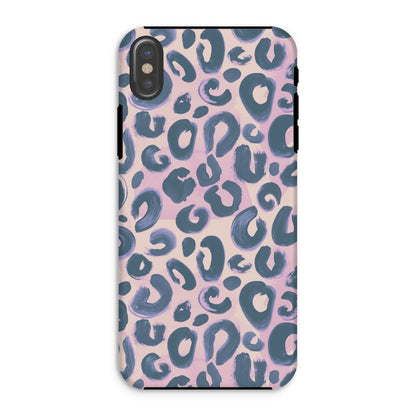 Painted Leopard in Pastel Tough Phone Case