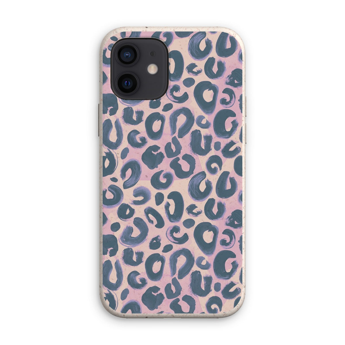 Painted Leopard in Pastel Eco Phone Case