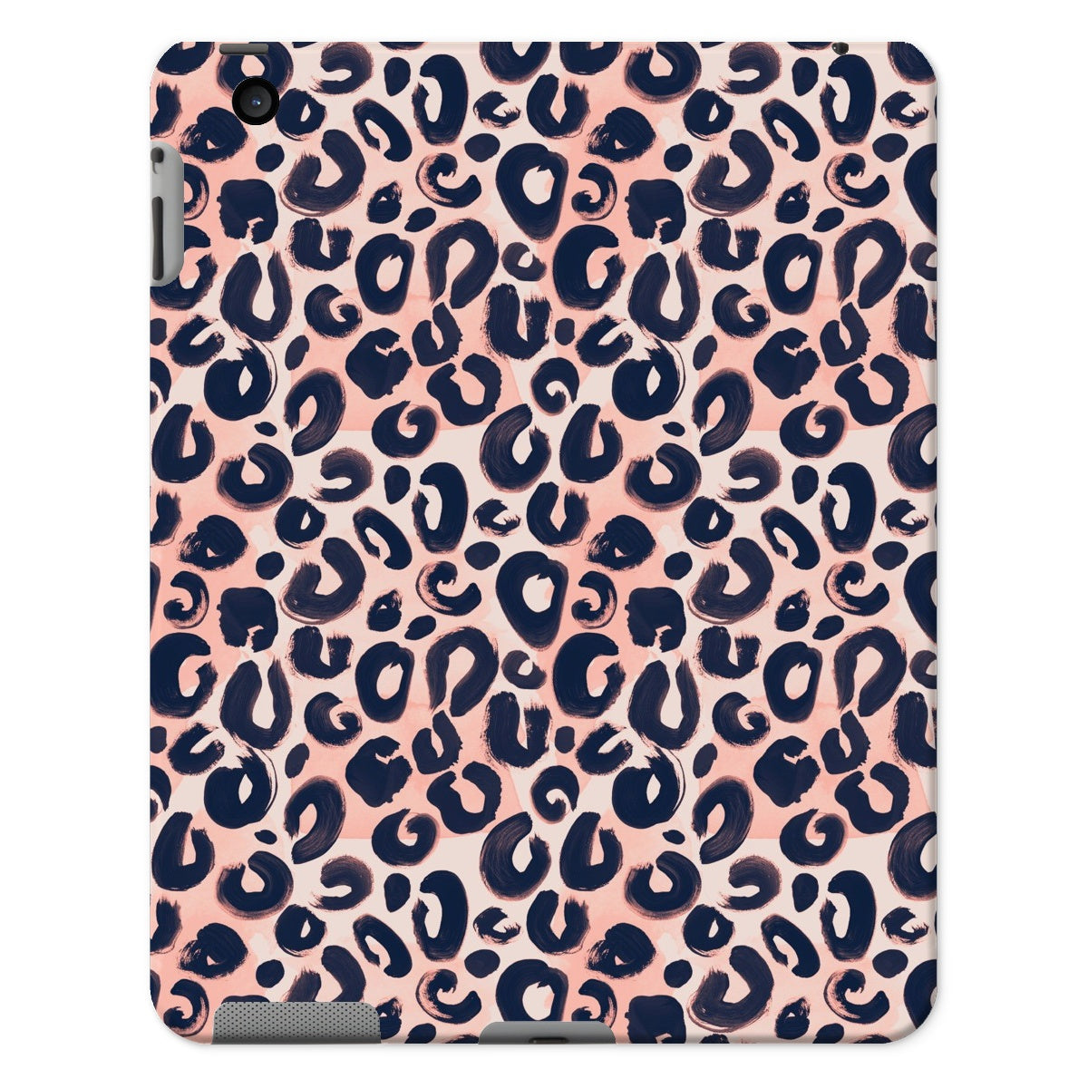 Painted Leopard in Natural Tablet Cases