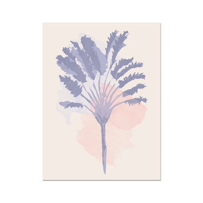 Watercolour Palm Fine Art Print