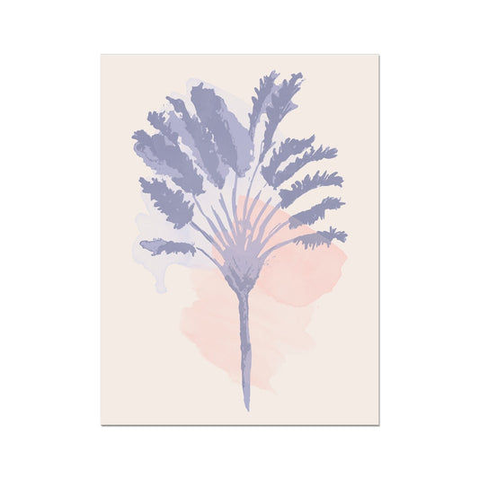 Watercolour Palm Fine Art Print