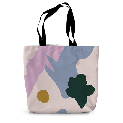 Nature in Abstract Canvas Tote Bag