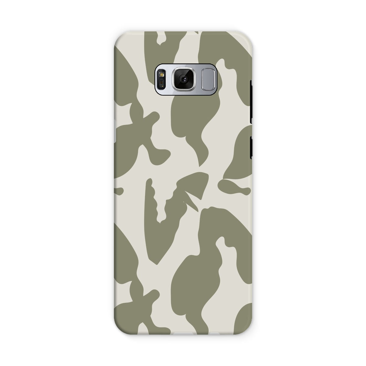 Organic Silhouettes in Sage Tough Phone Case