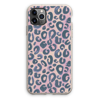 Painted Leopard in Pastel Eco Phone Case