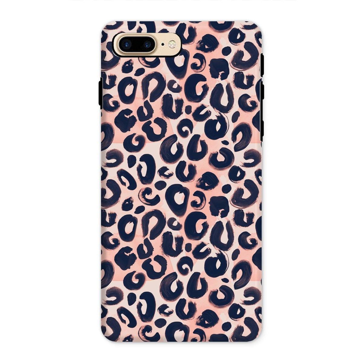 Painted Leopard in Natural Tough Phone Case