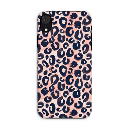 Painted Leopard in Natural Tough Phone Case