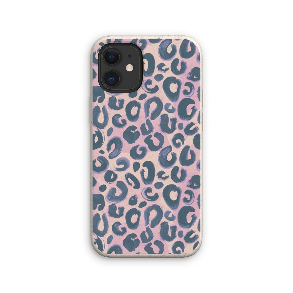 Painted Leopard in Pastel Eco Phone Case