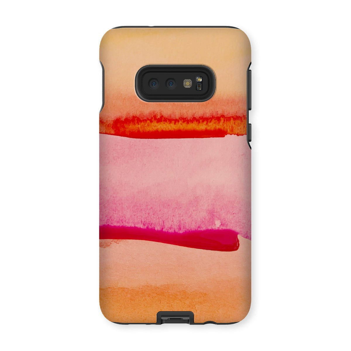 Sunset Watercolour Layers Tough Phone Case