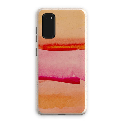 Sunset Watercolour Layers Eco Phone Case