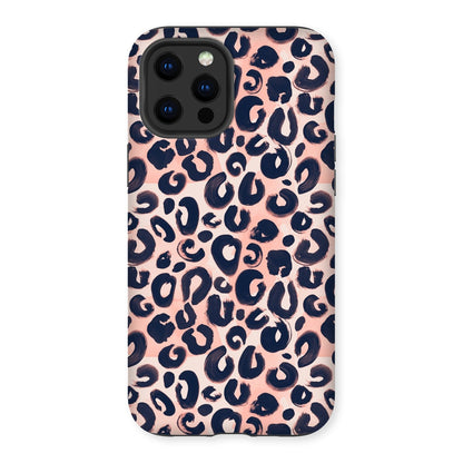 Painted Leopard in Natural Tough Phone Case