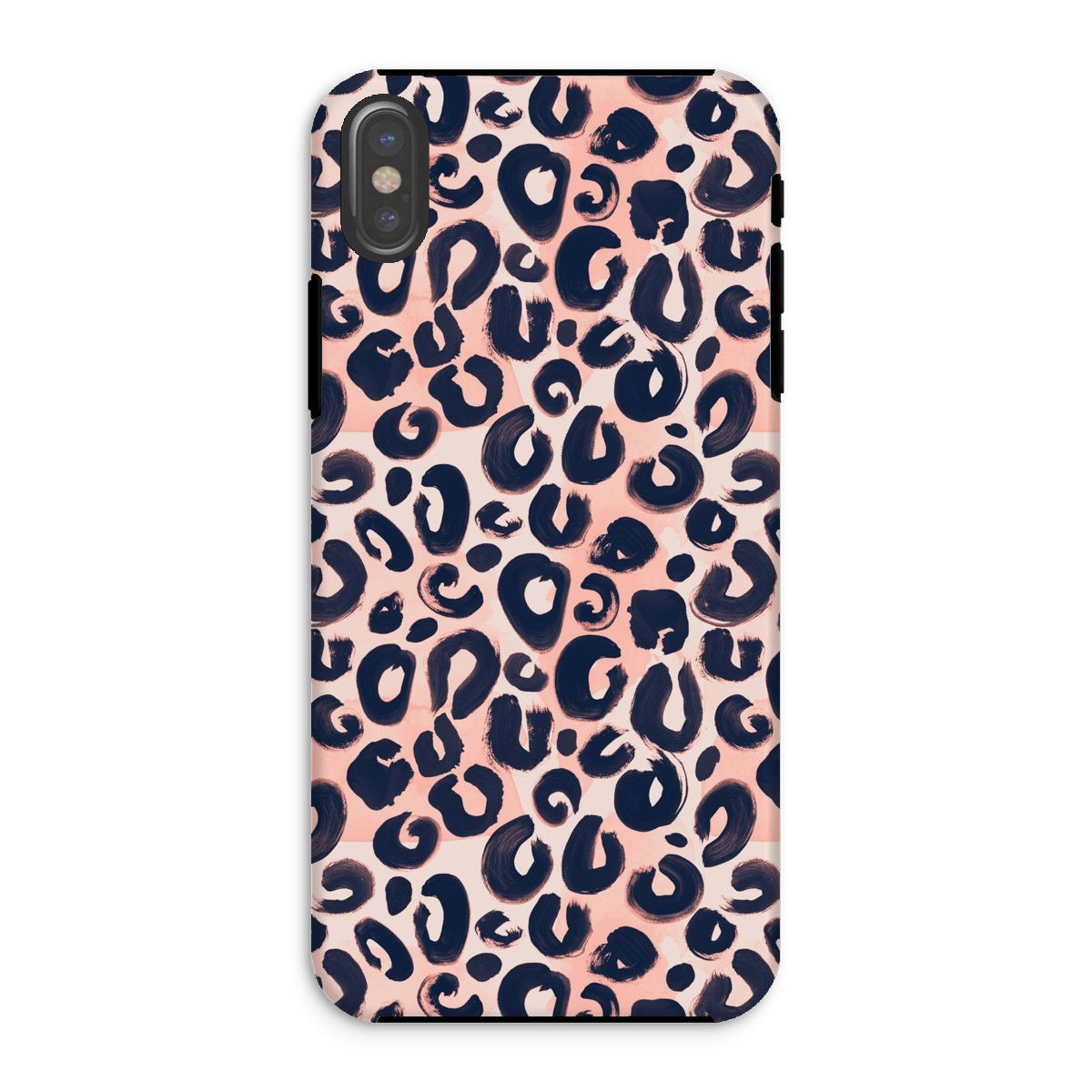 Painted Leopard in Natural Tough Phone Case