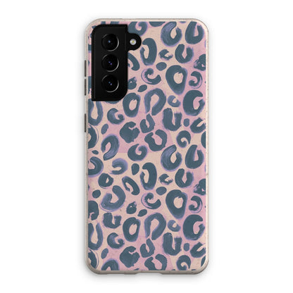 Painted Leopard in Pastel Eco Phone Case