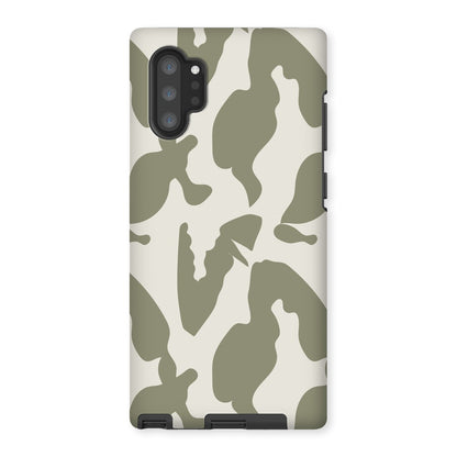 Organic Silhouettes in Sage Tough Phone Case