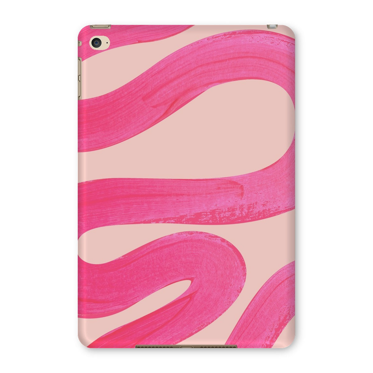 Painted Wave in Fuchsia Pink Tablet Cases