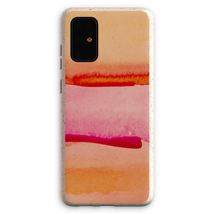 Sunset Watercolour Layers Eco Phone Case