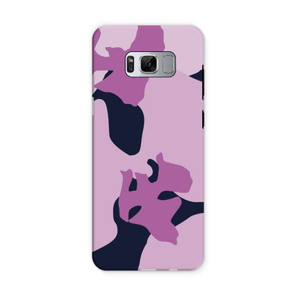 Lilac Orchids Dark Tough Phone Case