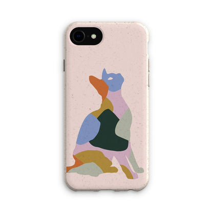 Pastel Calico Cat Eco Phone Case