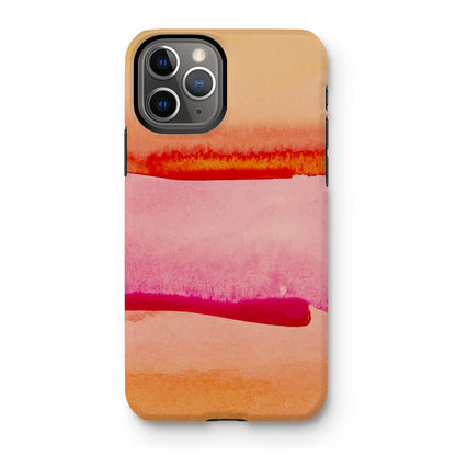 Sunset Watercolour Layers Tough Phone Case