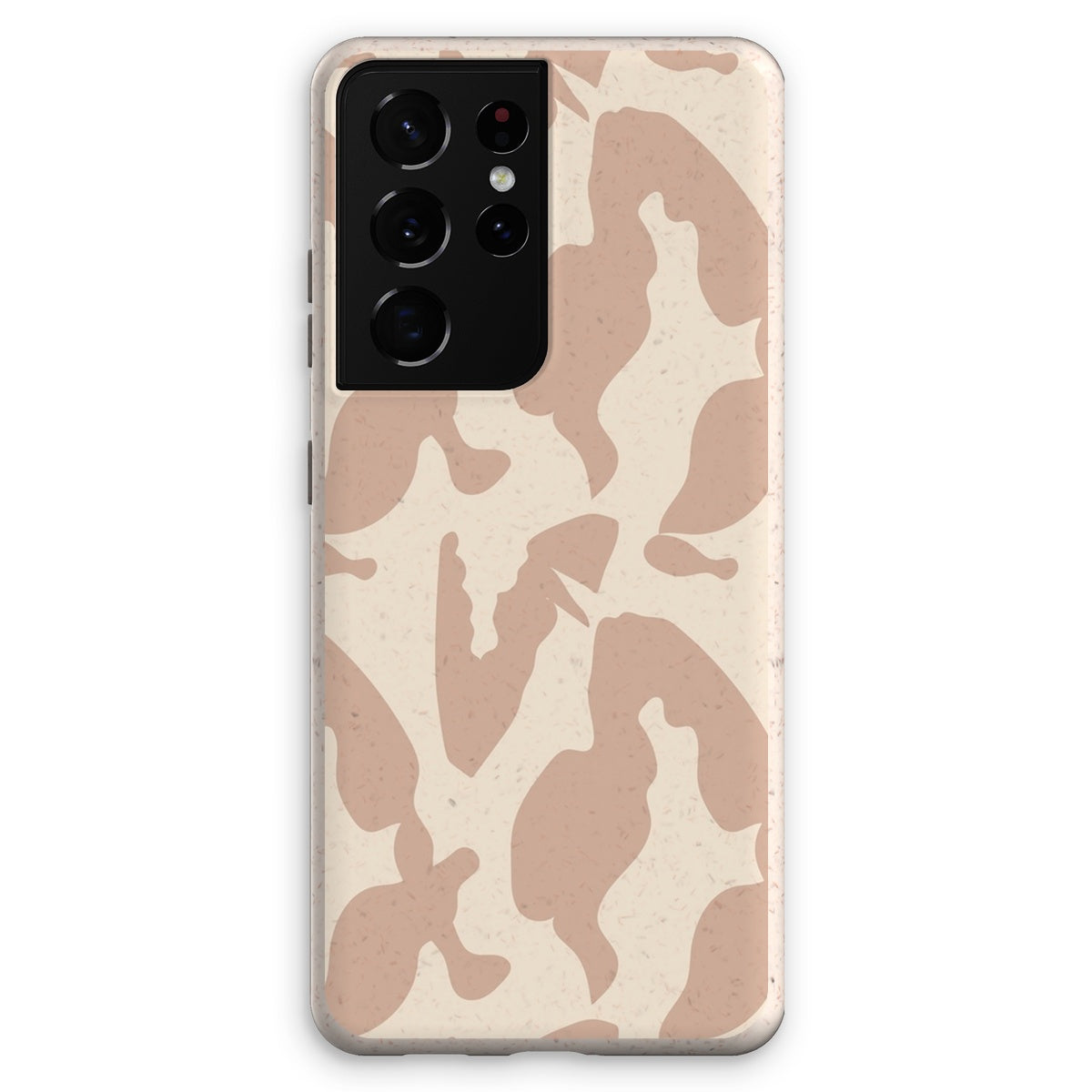 Organic Silhouettes in Rose Eco Phone Case