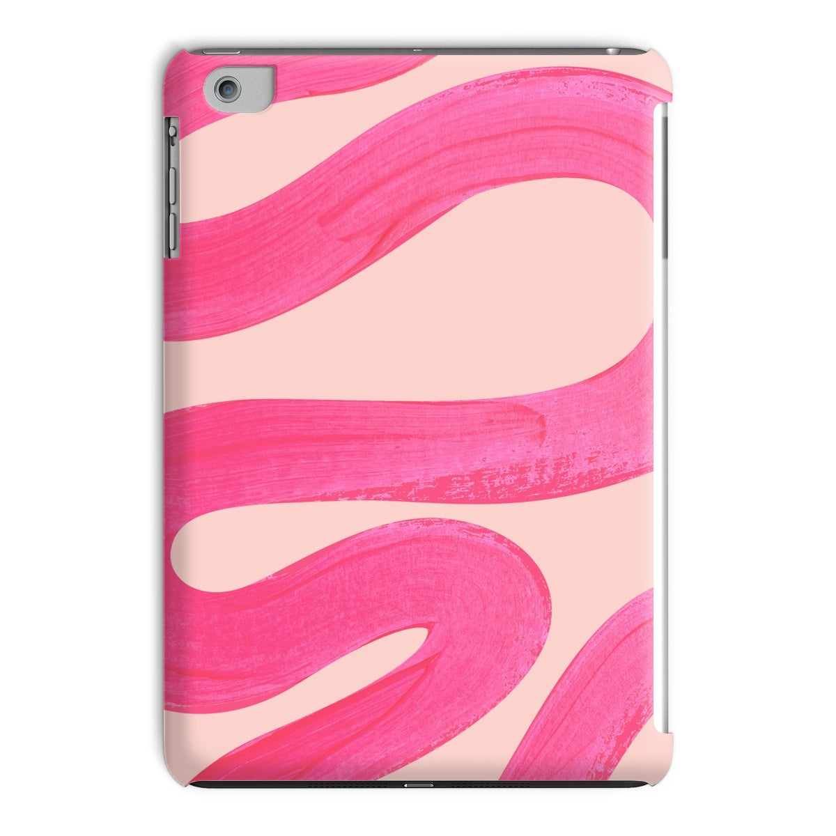 Painted Wave in Fuchsia Pink Tablet Cases